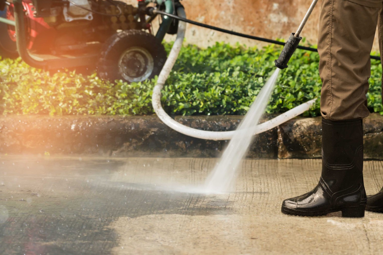 Pressure Washing Jason Simmonds Vine & Branch Landscapes Portland Oregon
